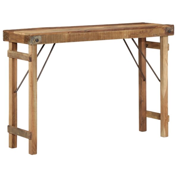 4019617_2.jpg vidaXL Konferenčný stolík 110x35x76 cm z masívneho dreva z recyklovaných materiálov – Obrázok 2
