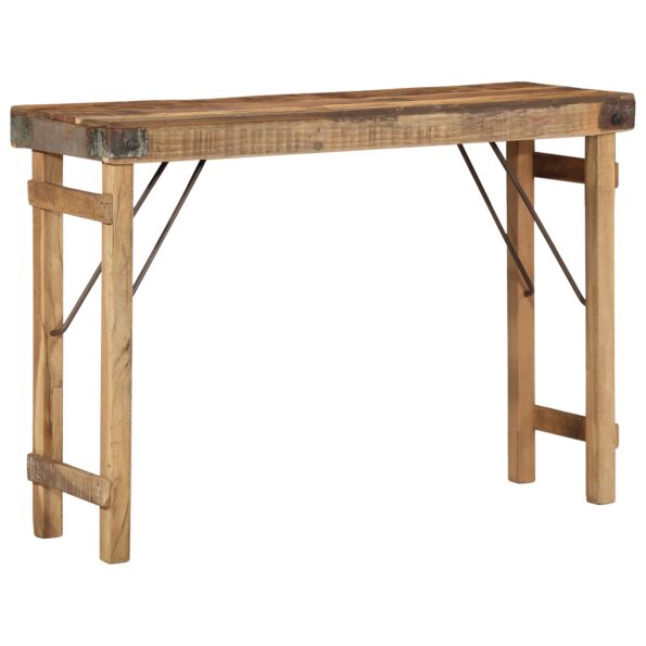 4019617_3.jpg vidaXL Konferenčný stolík 110x35x76 cm z masívneho dreva z recyklovaných materiálov – Obrázok 3