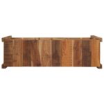 vidaXL Konzolový stôl 107x33x76 cm z recyklovaného masívu – Obrázok 7