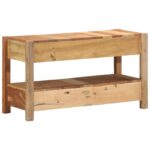 vidaXL Televízny stolík 83x33x46 cm z recyklovaného masívu – Obrázok 6