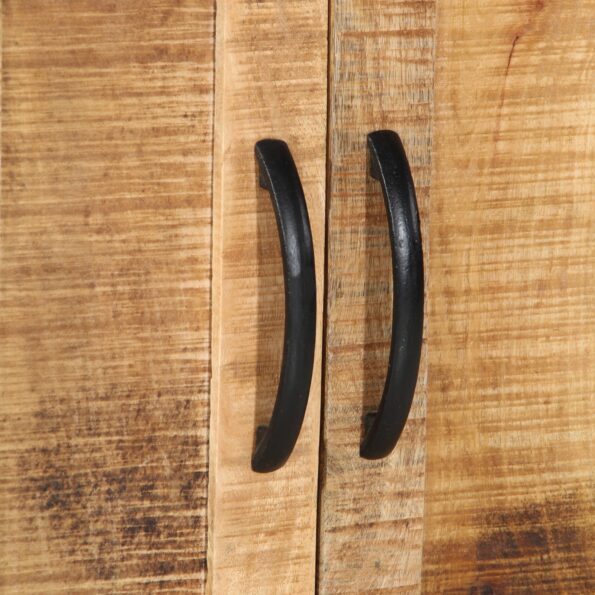 vidaXL Bočný Stôl 55x35x70 cm Masívne Drevo Hrubého Mangovníka – Obrázok 10