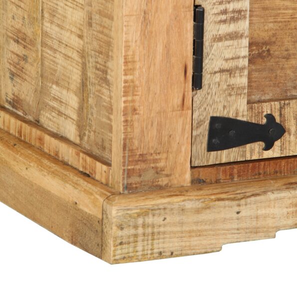 vidaXL Bočný Stôl 55x35x70 cm Masívne Drevo Hrubého Mangovníka – Obrázok 11