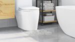 vidaXL U-š shaped kúpeľňová predložka sivá 50x50 cm z polypropylénu protišmyková – Obrázok 4