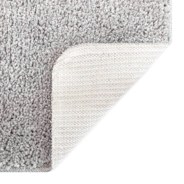 4019815_5.jpg vidaXL U-š shaped kúpeľňová predložka sivá 50x50 cm z polypropylénu protišmyková – Obrázok 5