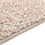 vidaXL Kúpeľňová predložka U-tvarová krémová 50x50 cm Polypropylen Protišmyková – Obrázok 7