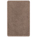 vidaXL Kúpeľňová predložka obdĺžniková hnedá 60x90 cm z polypropylénu protišmyková – Obrázok 2