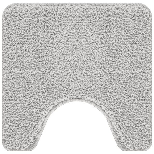 vidaXL 2-dielna súprava predložiek do kúpeľne šedá polypropylén s protišmykovou úpravou – Obrázok 5