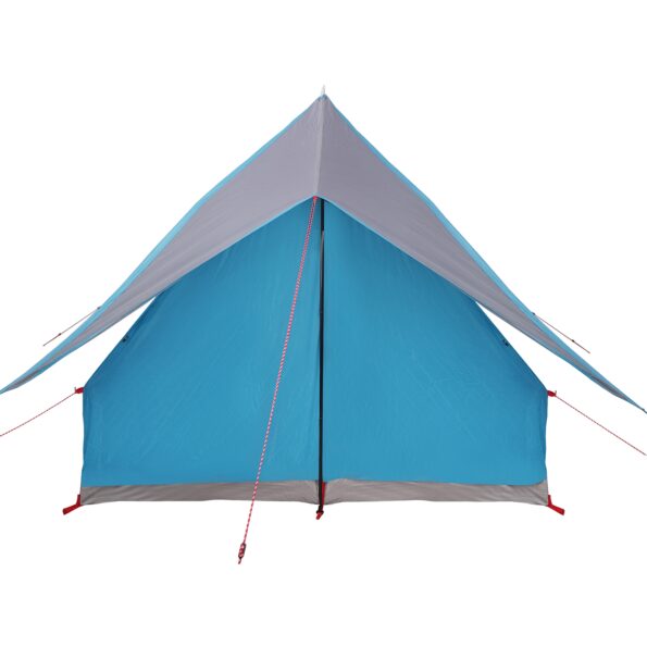 vidaXL kempingový stan A rám pre 3 osoby modrý vodoodolný – Obrázok 7