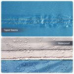 vidaXL Rodinný stan s oknami tunel modrý pre 8 osôb, vodotesný – Obrázok 8