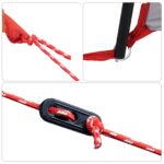 vidaXL Rodinný stan s oknami Dóm Zelený pre 10 osôb Vodotesný – Obrázok 10