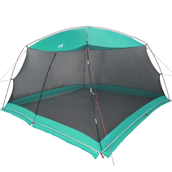 vidaXL Stan s moskytiérou so strechou Morská zelená 380 x 380 x 225 cm – Obrázok 2