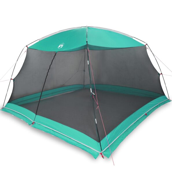 vidaXL Stan s moskytiérou so strechou Morská zelená 380 x 380 x 225 cm – Obrázok 3