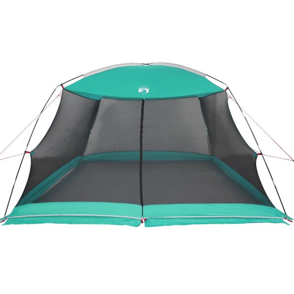 vidaXL Stan s moskytiérou so strechou Morská zelená 380 x 380 x 225 cm – Obrázok 5