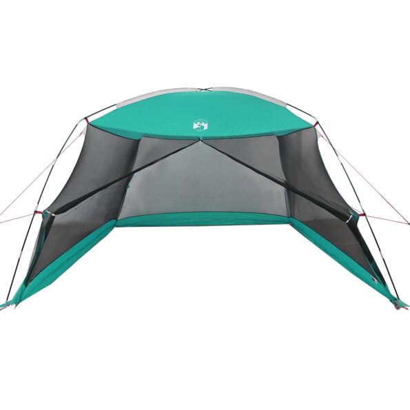 vidaXL Stan s moskytiérou so strechou Morská zelená 380 x 380 x 225 cm – Obrázok 9