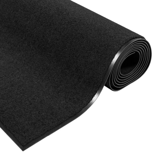 4100717_4.jpg vidaXL Prateľná rohožka čierna 120x250 cm – Obrázok 4