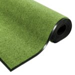 vidaXL Rohož Iný Zelená a čierna 120 x 250 cm Polyamid a PVC – Obrázok 3