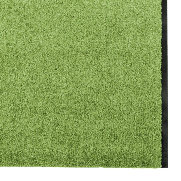 vidaXL Rohož Iný Zelená a čierna 120 x 350 cm Polyamid a PVC – Obrázok 3