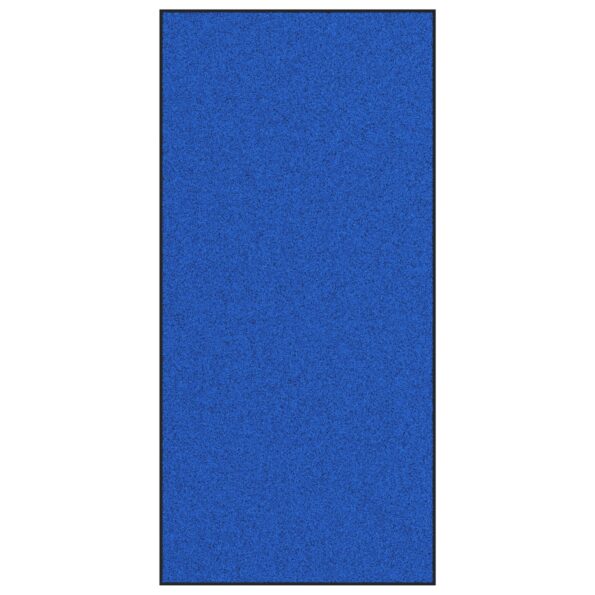 vidaXL Rohož Modrá a čierna 120 x 250 cm 100% polyamid – Obrázok 2