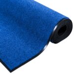 vidaXL Rohož Modrá a čierna 120 x 250 cm 100% polyamid – Obrázok 3