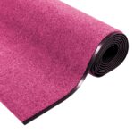 vidaXL Rohož Ružová a čierna 120 x 350 cm 100% polyamid – Obrázok 4