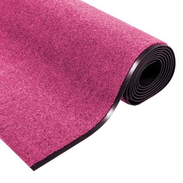 vidaXL Rohož Ružová a čierna 120 x 350 cm 100% polyamid – Obrázok 4