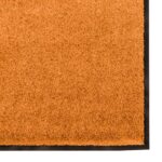 vidaXL Rohož Iný Oranžová a Čierna 120 x 250 cm Polyamid a PVC – Obrázok 3