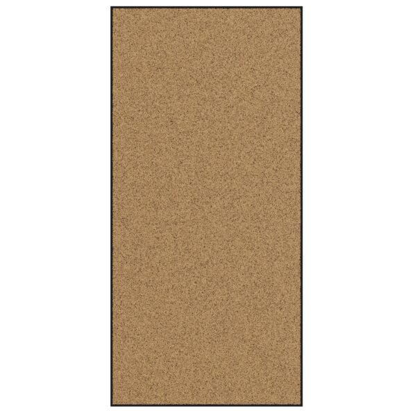 vidaXL Rohožka Prateľná Krémová 120x250 cm – Obrázok 2