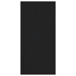 vidaXL Rohožka Obdĺžnik 120x250 cm Čierna – Obrázok 2