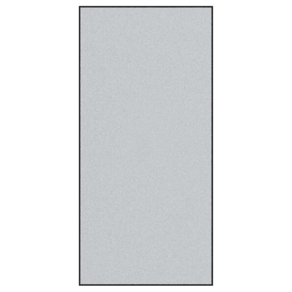 vidaXL Šedá obdĺžniková rohožka 120x250 cm – Obrázok 2