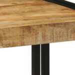 vidaXL Konferenčný stolík Hnedá 40 x 40 x 38 cm Masívne mango drevo – Obrázok 7