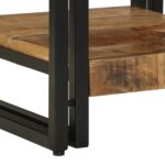 vidaXL Konferenčný stolík Hnedá 40 x 40 x 38 cm Masívne mango drevo – Obrázok 8