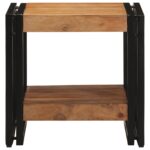 vidaXL Konferenčný stolík 40x50x38 cm Masívne drevo akácií – Obrázok 4