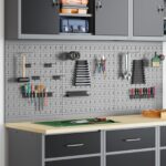 vidaXL Panel na nástroje 3 pcs Sivá 150 x 1 x 60 cm – Obrázok 3