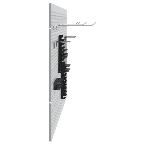 vidaXL Panel na nástroje 3 pcs Sivá 150 x 1 x 60 cm – Obrázok 7