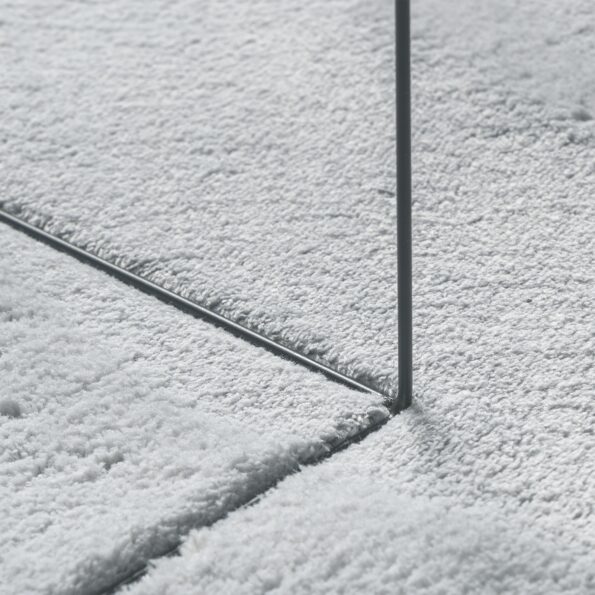 vidaXL Koberce Sivý Vlna 100 x 200 cm Kusové koberce Oválny Súčasný – Obrázok 8