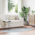 vidaXL Koberce Sivá Polypropylén 120 x 170 cm Protišmykový