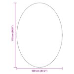 vidaXL Koberce Sivá Polypropylén 120 x 170 cm Protišmykový – Obrázok 9