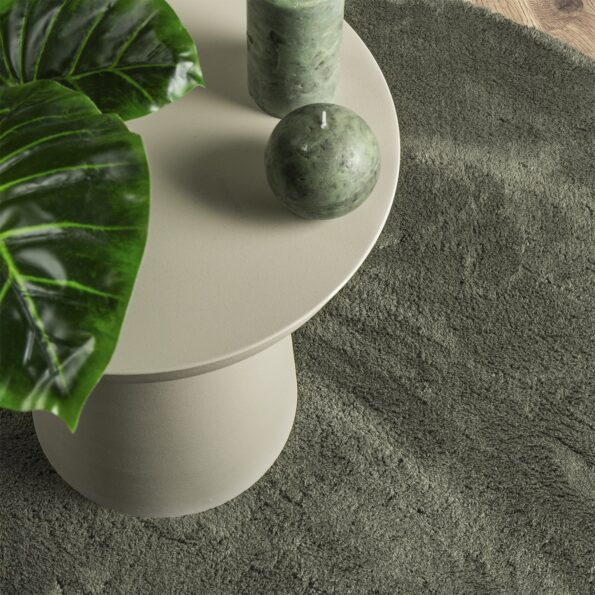 vidaXL Koberec „HUARTE“ lesná zelená 100x200 cm oválny – Obrázok 6