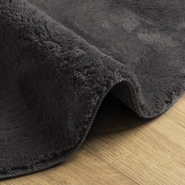vidaXL Kusové koberce HUARTE Antracit 120 x 170 cm Polyester – Obrázok 7