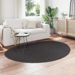 vidaXL Kusové koberce HUARTE Antracit 140 x 200 cm Polyester – Obrázok 3