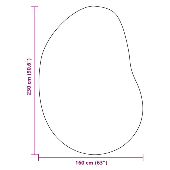 vidaXL Koberce Čierny Vlna 160 x 230 cm Dekoratívne vložky Koberec – Obrázok 9