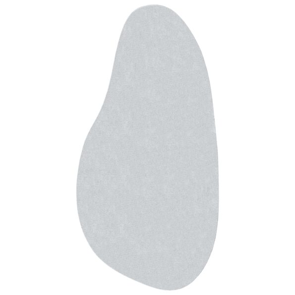 4103783_2.jpg vidaXL Koberce Sivý Polyester 100 x 200 cm Protišmykový Kusový koberec – Obrázok 2