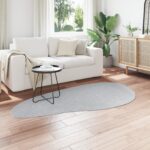 vidaXL Koberce Sivý Polyester 100 x 200 cm Protišmykový Kusový koberec – Obrázok 3