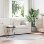 vidaXL Koberce Sivá Polyester 140 x 200 cm UV odolné materiály