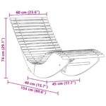 vidaXL Hojdacie slnečné ležadlá 2 ks z masívneho akáciového dreva – Obrázok 11