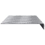 vidaXL Hliníkové nášľapy na schody 5 kusov Protišmykové 60x18 cm – Obrázok 7