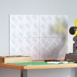 vidaXL Hliníkové nášľapy 4 ks Protišmykové 30x20 cm