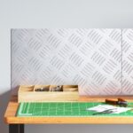 vidaXL Schodový rošt Obdĺžnikový 2 pcs Strieborná 50 x 30 cm Hliník