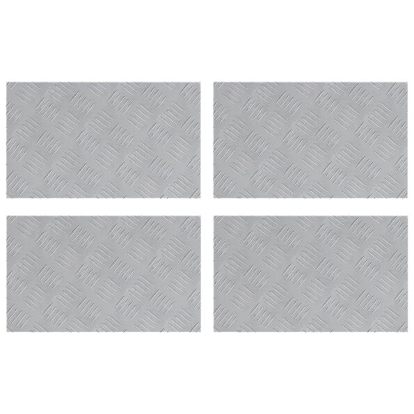 vidaXL Hliníkové protišmykové dosky 4 ks 50x30 cm – Obrázok 2