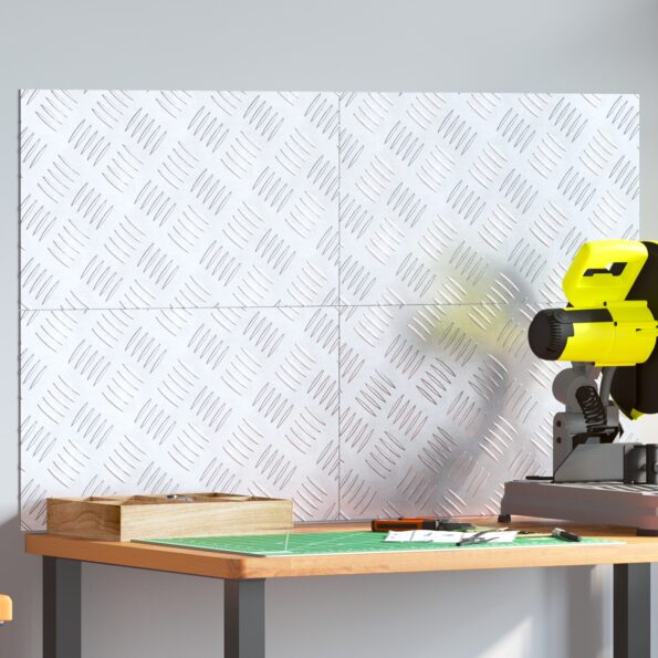 vidaXL Hliníkové protišmykové dosky 4 ks 50x30 cm – Obrázok 3